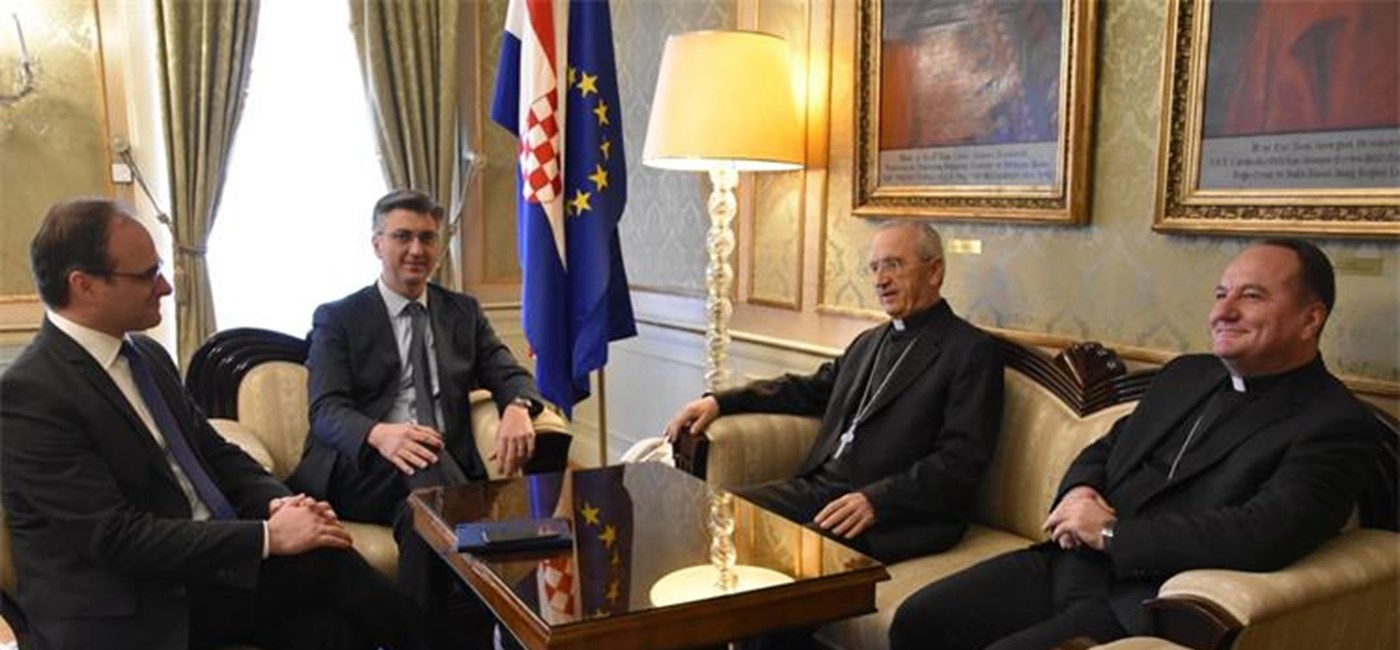 Kvalitetna suradnja i dijalog hrvatske Vlade i Katoličke Crkve